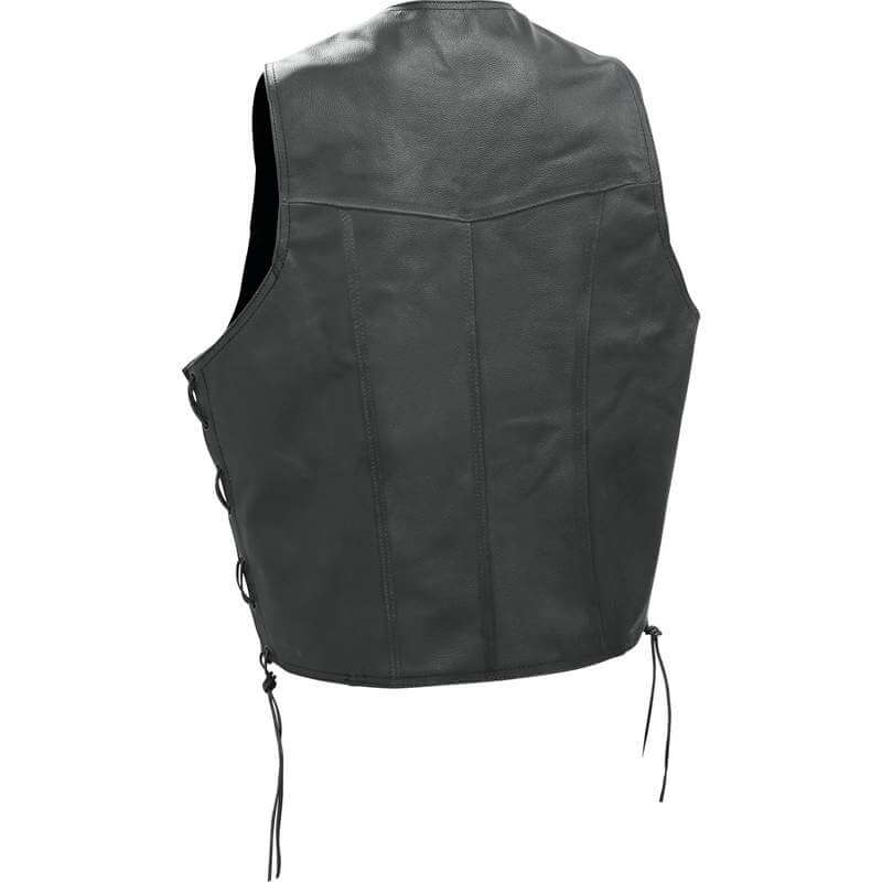 Rocky Mountain Hides™ Solid Genuine Buffalo Leather Vest